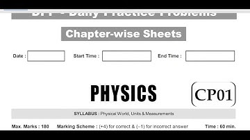 Practice set 1 | GIC Lecturer Physics | PGT | TGT science