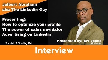 Interview with Julbert Abraham CEO @ AGM   aka The LinkedIn Guy