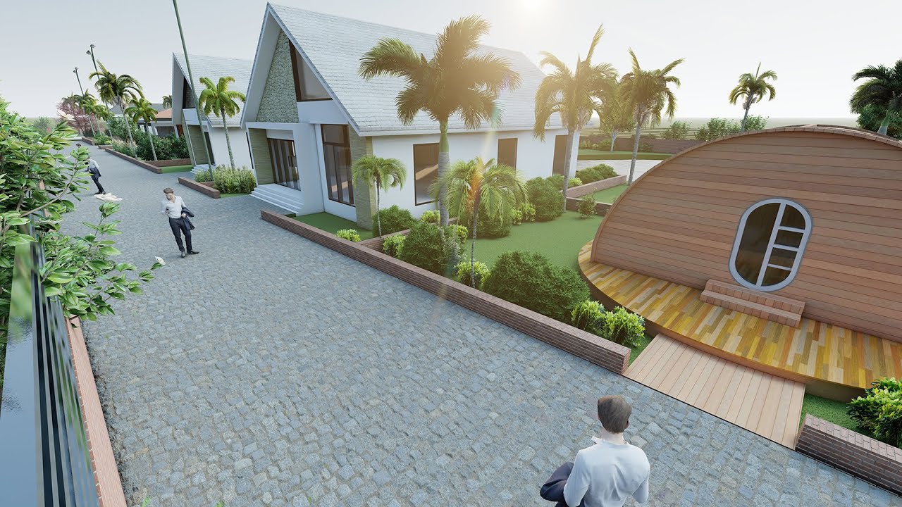 3D Animation Project at Thailand | Walkthrough | Resort Design - YouTube