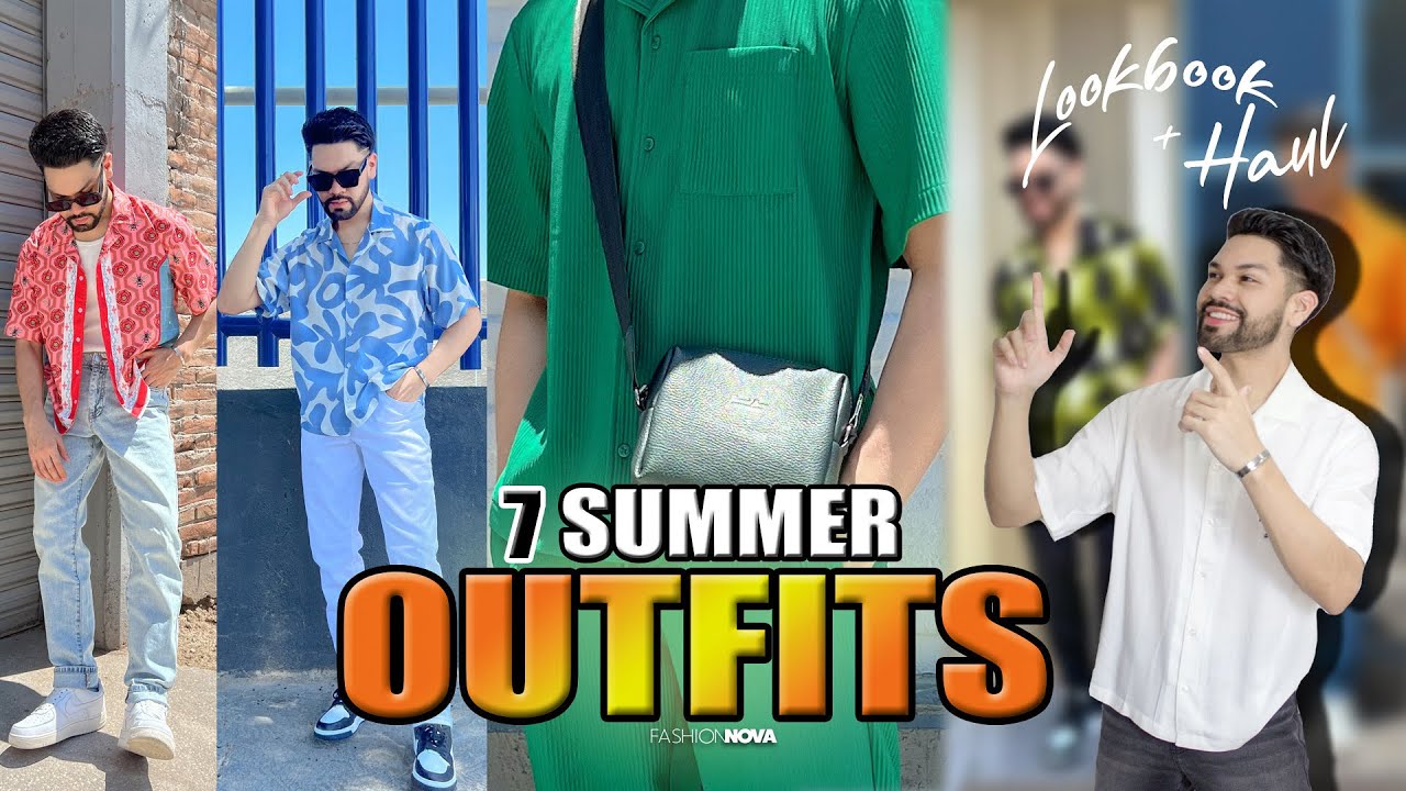 TODOS mis OUTFITS de la SEMANA | 7 Summer fashion outfits (Nova Men ...