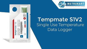 Tempmate S1V2 Single Use Temperature Data Logger | Instrukart