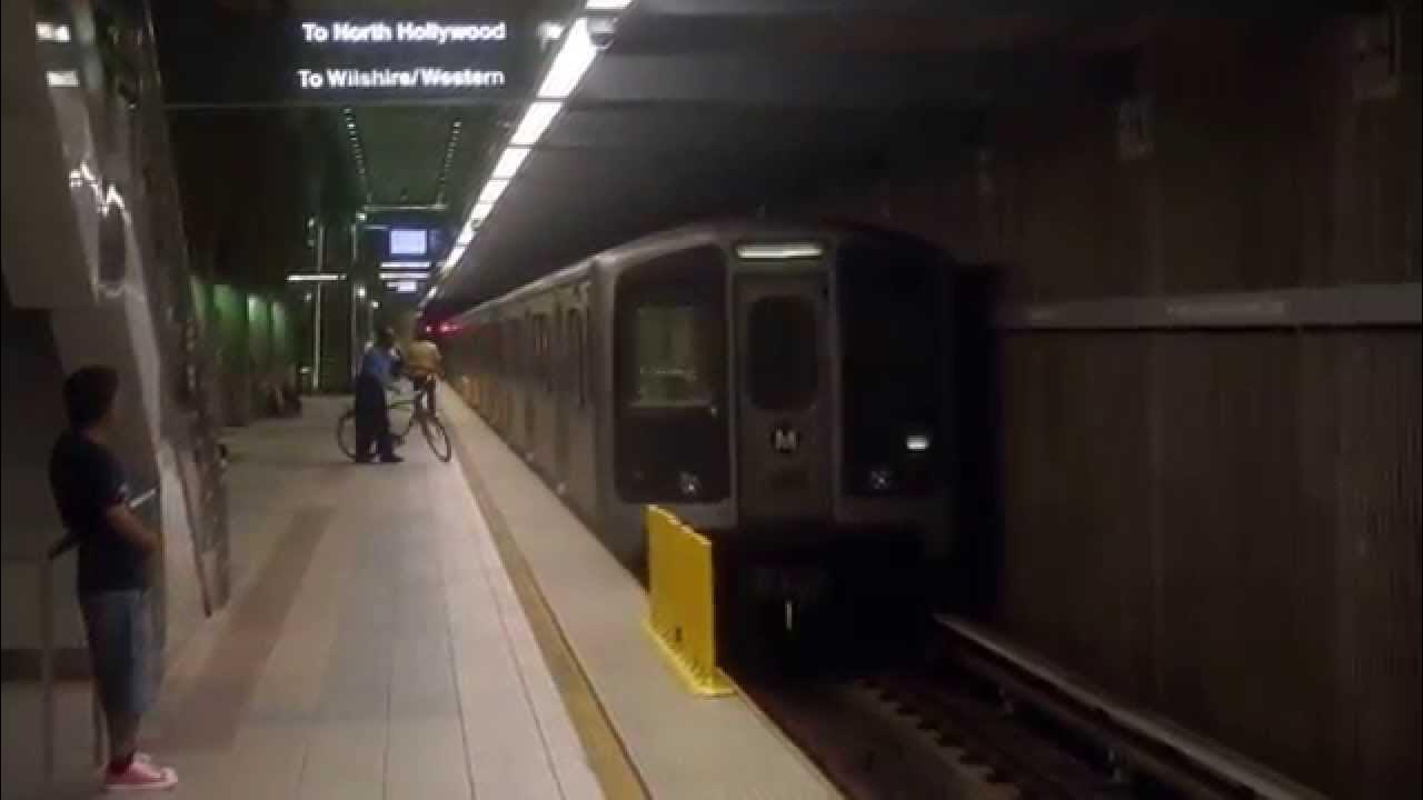 [HD]ロサンゼルス郡都市圏交通局レッドライン入線‐Red line in Union Station of LA YouTube