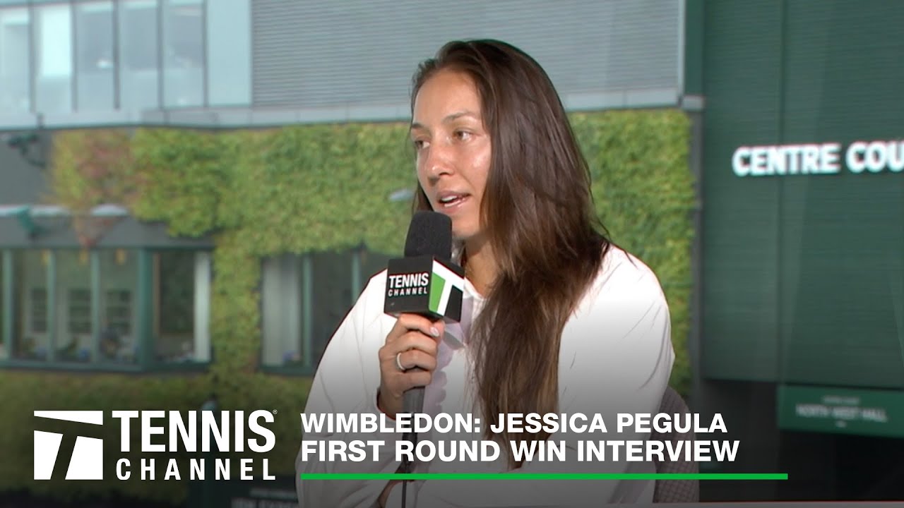 Jessica Pegula talks her love/hate relationship with grass 2023 Wimbledon First Round