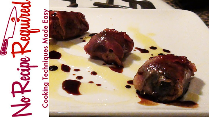 Prosciutto Wrapped Figs - NoRecipeRequired.com