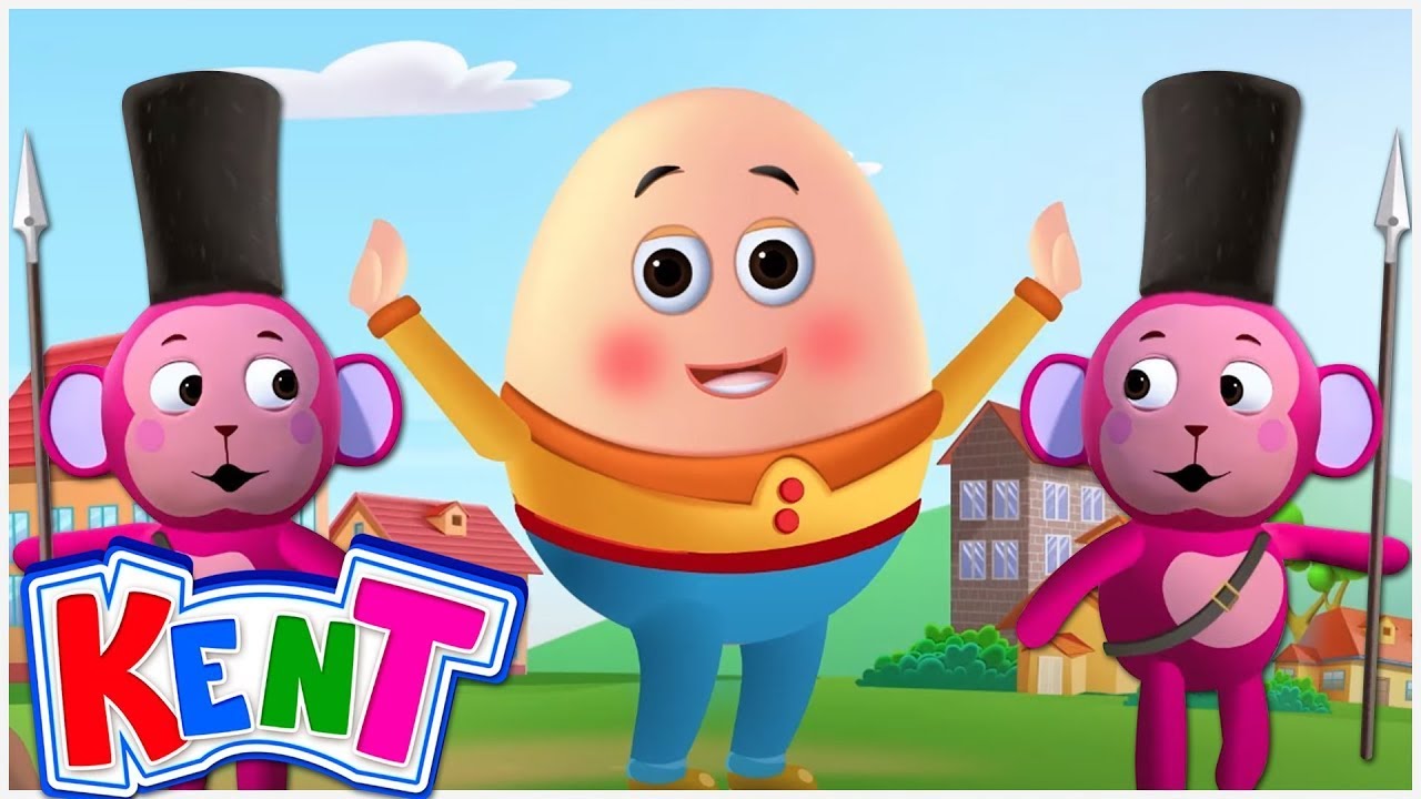 ⁣Kent The Elephant | Humpty Dumpty Sat On A Wall | Nursery Rhymes & Kids Songs