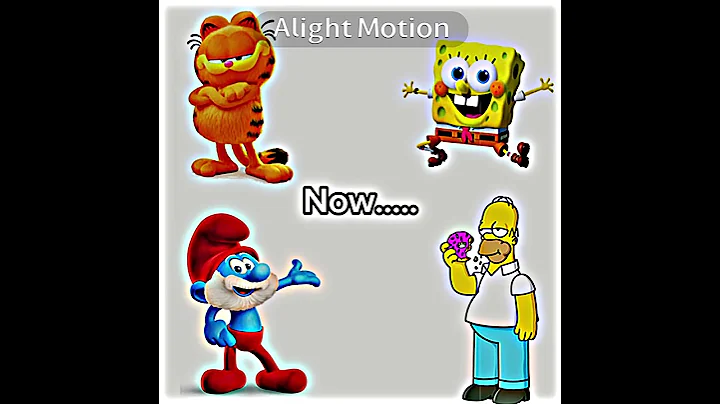 Cartoons now vs then 💀 #edit