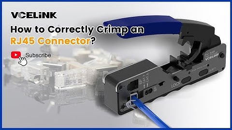 How to Correctly Crimp a CAT7 RJ45 Connector? | VCELINK