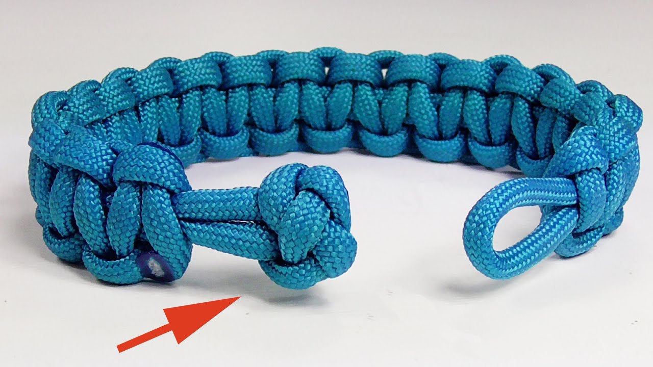 How To Tie A Diamond Knot For Your Loop And Knot Paracord Bracelets 