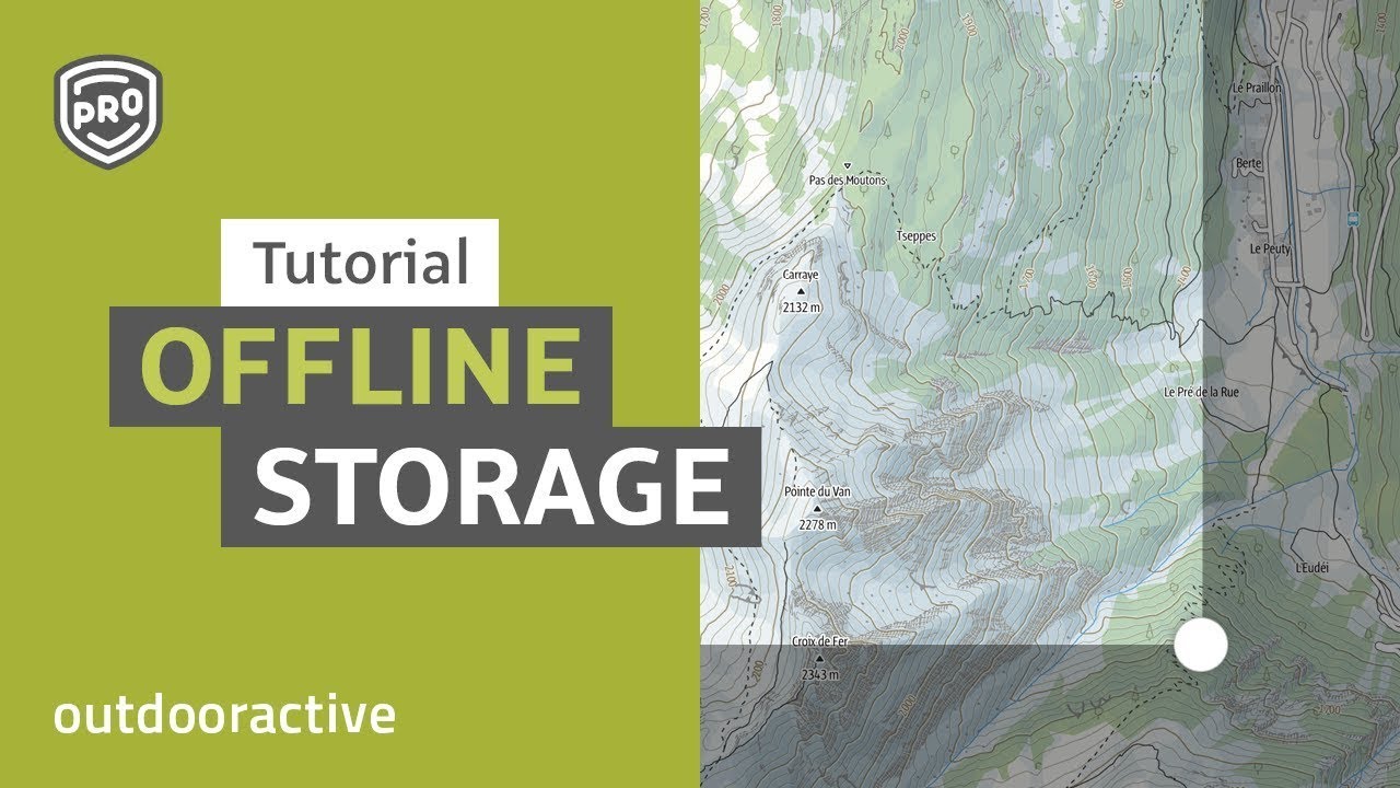 Outdooractive Offline Storage - How to save maps and routes offline ...
