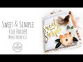 Sweet & Simple File Folder Mini Book Project Kit - Layle By Mail