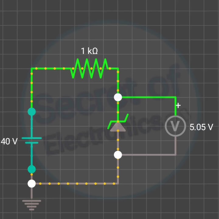 Zener Diode Voltage Regulator Circuit