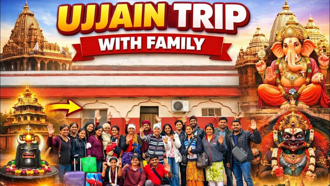 Day:01 in Ujjain and Omkareshwar trip🤘