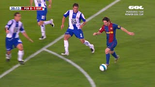 Messi Hand of God vs Espanyol (Home) 2006-07 English Commentary HD 1080i screenshot 2