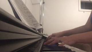 Video thumbnail of "Loving my Jesus by casting crowns piano cover"