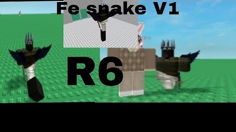 Roblox Fe Script Showcase| Fe snake V1 | Fluxus and Hydrogen