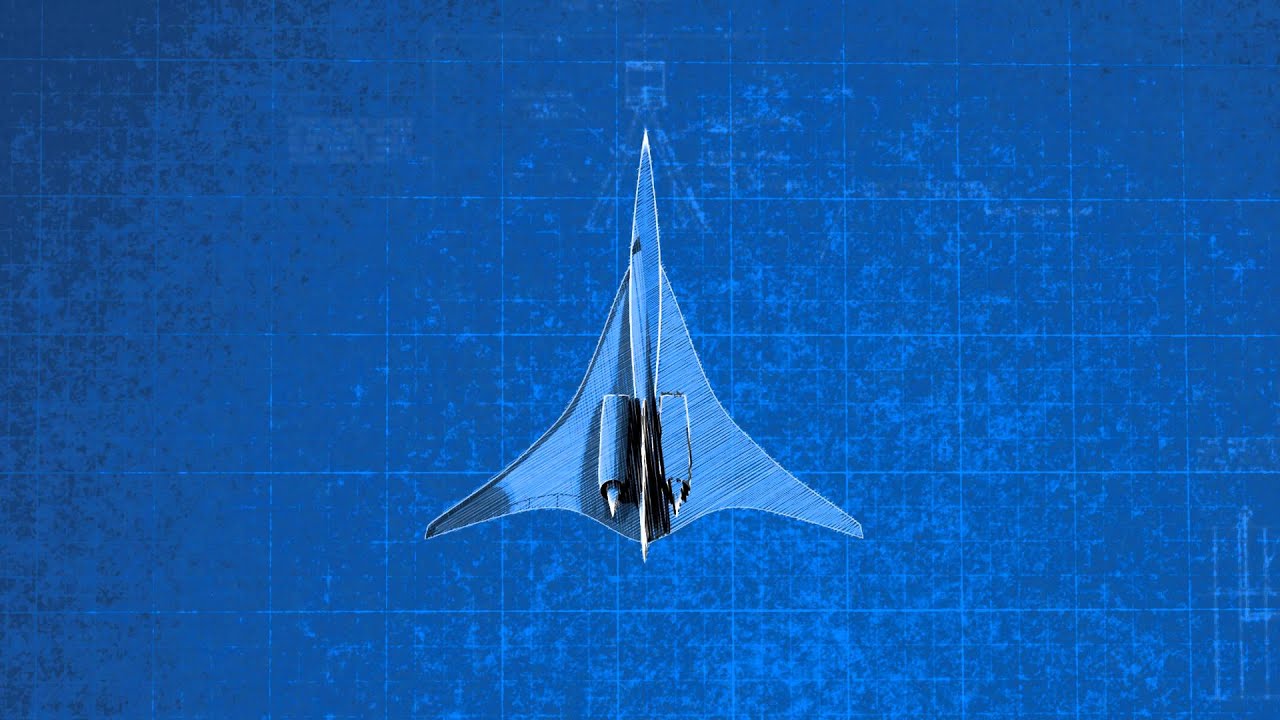 Image: X-plane preliminary design model tests quiet supersonic technology