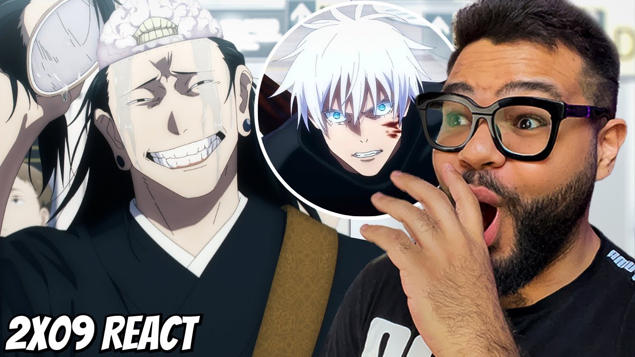 GOJO SELADO! QUEM É O GETO? JUJUTSU KAISEN Temporada 2 Episódio 9 REACT