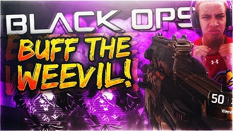 BUFF THE WEEVIL! Beast LIVE Weevil SMG Gameplay! Black Ops 3 Live! (Nuclear Fail Gameplay)