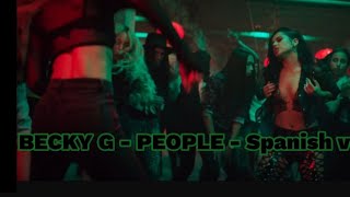 Becky G - Libianca People (Official Visualiser ) Spanish Latin