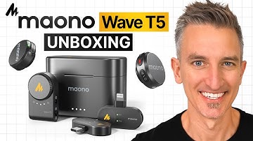 Maono Wave T5 Wireless Mic Unboxing & Setup | Mobile & Camera Audio Demo