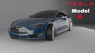 Tesla Model S Commercial 3D Animation B 6 4 U