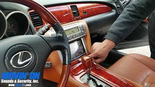 Player Profile Lexus SC430 Audio and Backup Camera install