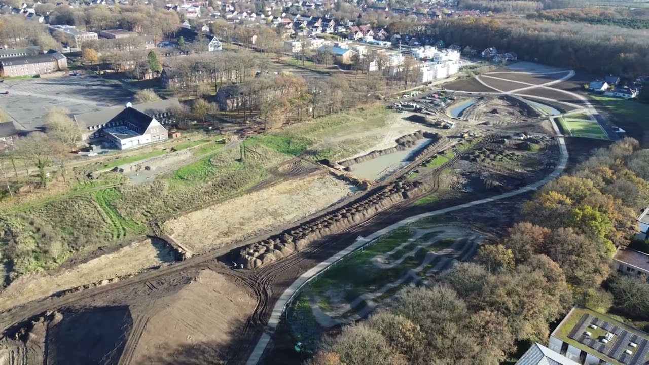 York Quartier Münster Kaserne Gremmendorf - Bauarbeiten November 2025 Landschaftspark