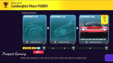 Need for Speed: No Limits - Live Event | Lamborghini Miura P400 SV (day 3) part 3/7