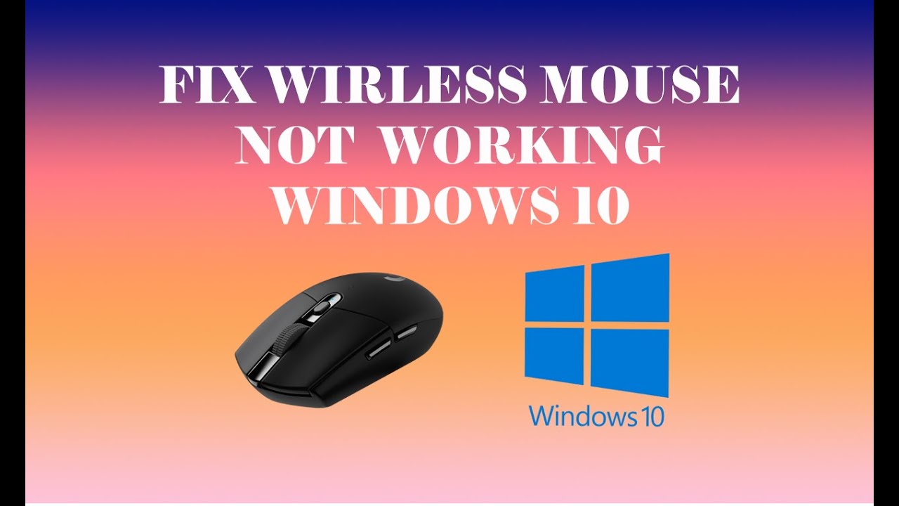 How to Fix Wireless Mouse Not Working on Windows 10 - Easy Solution