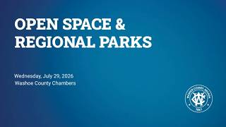 Open Space & Regional Parks | July 29, 2026