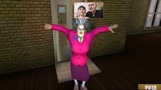 LİNA'NIN İLK SCARY TEACHER 3D DELİ ÖĞRETMEN OYUN VİDEOSU | Prenses Lina screenshot 4