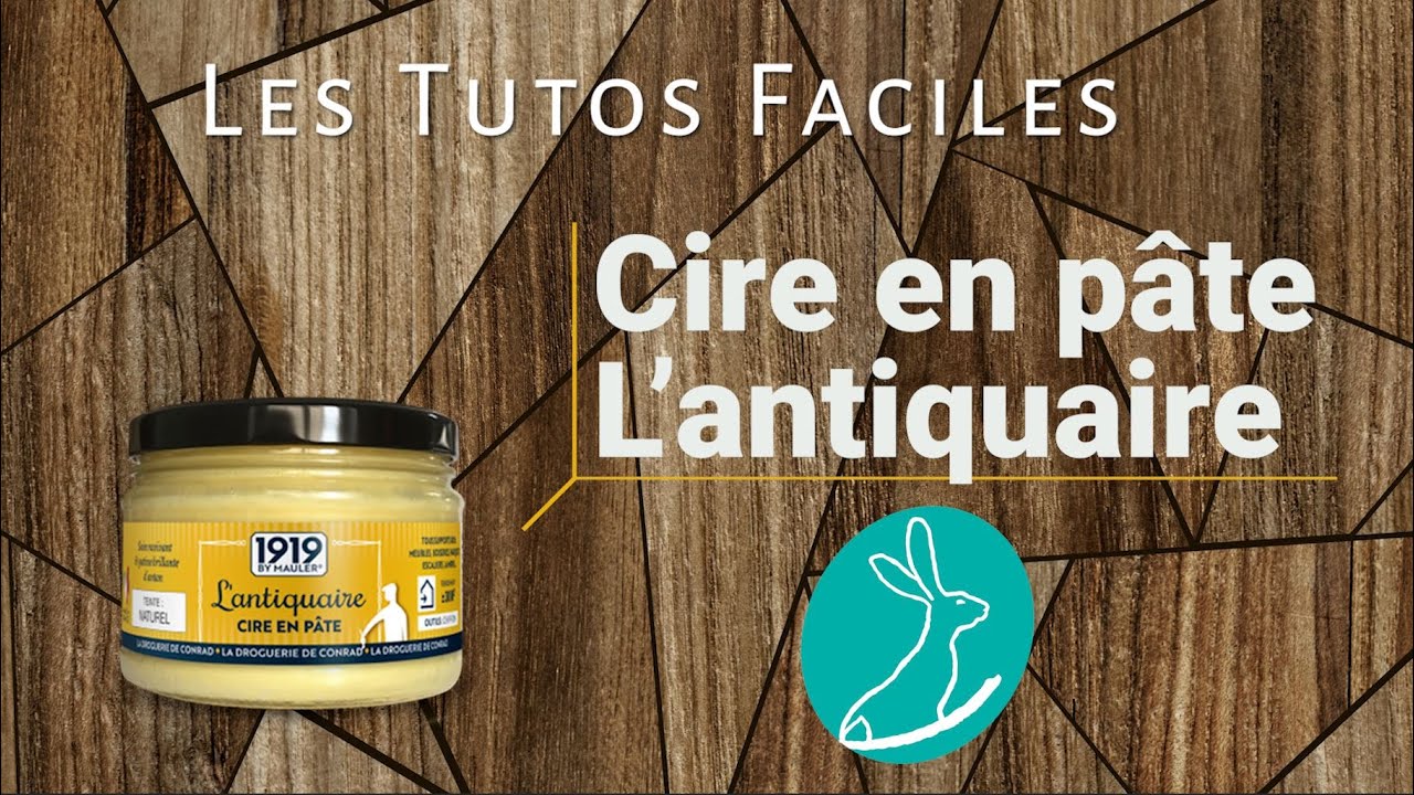 LA CRÈME DE CIRE pour meuble en bois - Format liquide ou en pâte