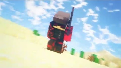 Free Minecraft Animation Intro Template [C4D,AE]