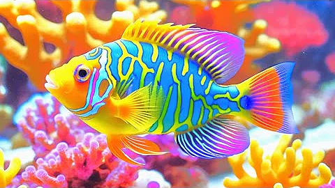 The Best 4K Aquarium - Dive Into The Mesmerizing Underwater Realm, Sea Jellyfish, Coral Reefs #2