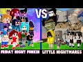 Friday night funkin vs. Little nightmares (by BendyThedemon18)|Minecraft battle!