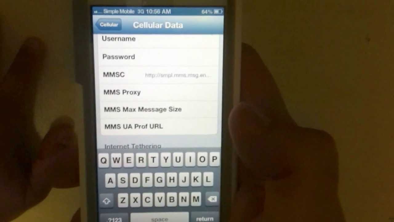 Simple Mobile Apple iPhone 6 Internet and MMS APN Settings for ...