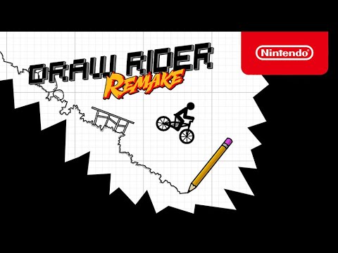 Draw Rider Remake - Launch Trailer - Nintendo Switch