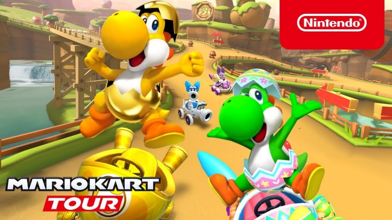 Latest Mario Kart Tour Yoshi Island All New Courses. YouTube