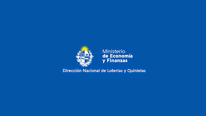 Emisión en directo de Loteria Uruguaya