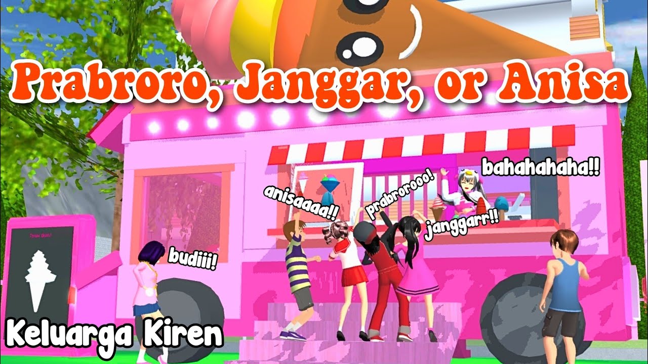 REBUTAN ES KRIM TERIAK || KELUARGA KIREN || DRAMA SAKURA SCHOOL SIMULATOR