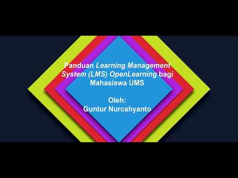 4  Pengaturan Akun di Open Learning UMS