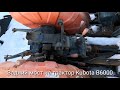 Коробка передач с задним мостом на мини трактор Kubota B6000 4wd от Kotamoto.