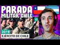 ARGENTINO reacciona a PARADA MILITAR CHILENA 2019 | Desfile Escalón del Ejército