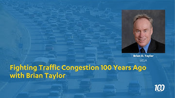 100 Lecture Series: Fighting Traffic Congestion 100 Years Ago