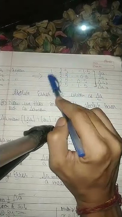 Absolute relative And Percentage Error In 60 Seconds Class11 Chapter absolute-relative-and-percentage-error-in-60-seconds-class11-chapter