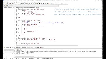 Lenguajes de programación 1 - Vector con números aleatorios y diferentes métodos de ordenamiento