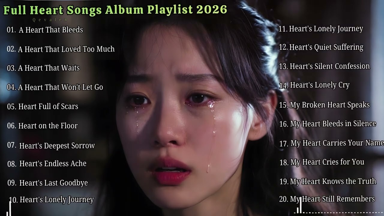 Heart's Lonely Cry🌸Songs Playlist🌻 Heartfelt Pop Love Song🍃Official Music Video🍁Song Lyrics