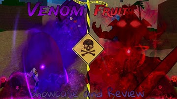 Venom Fruit V1 & V2 Showcase and Review | King Legacy
