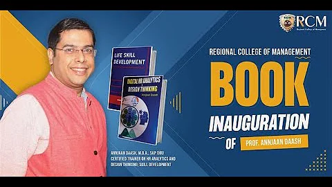 Book Launch by @Prof. Annjaan Dash | Digital HR Analytics | Life Skill Development | RCM