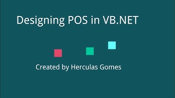 Designing Sales POS in VB.NET Ep.17